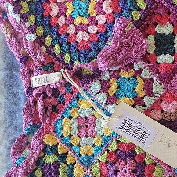 Spell and the Gypsy Carnaby Crochet Crop top and Maxi Skirt Set - Picture 6 of 7